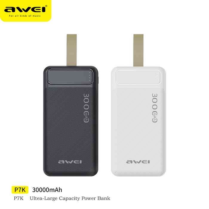 Awei P7K 30000mAh fast Charging Power bank